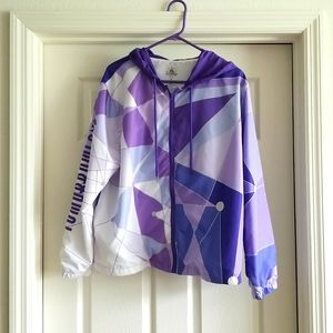 Purple Tomorrowland Windbreaker